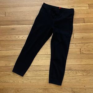 Spanx Black Cropped Jegging Size L